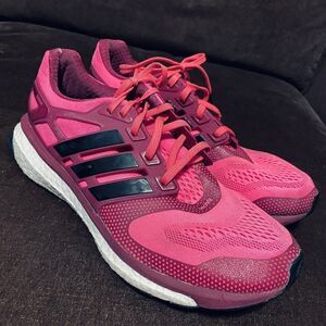 Pre Loved Adidas Energy Boost 2 Pink Magenta 9.5 US 42 EUR